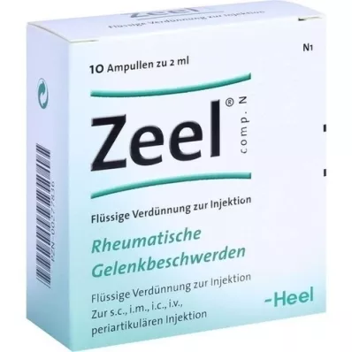 ZEEL ampoules comp.N, 10 pc ZEEL ampoules comp.N, 10 pc