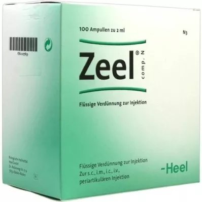 ZEEL ampoules comp.N, 100 pc