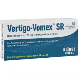 VERTIGO-VOMEX SR Capsules à libération prolongée, 10 pc