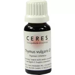 CERES Teinture mère de Thymus vulgaris, 20 ml