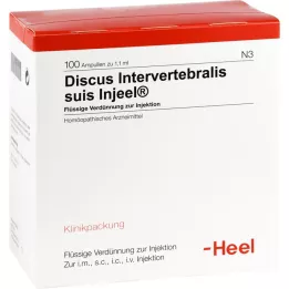 DISCUS INTERVERTEBRALIS Suis Injeel Ampoules, 100 pc