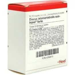 DISCUS INTERVERTEBRALIS Suis Injeel Forte Ampoules, 10 pc