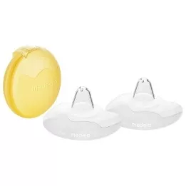 MEDELA Protège-mamelon Contact S avec boîte de rangement, 2 pcs