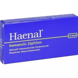 HAENAL Suppositoires Hamamélis, 10 pc