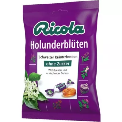 RICOLA o.Z. sachet de bonbons à la fleur de sureau, 75 g