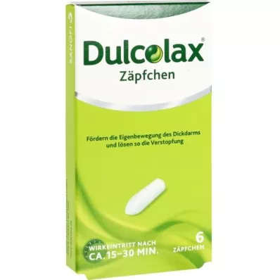 DULCOLAX Suppositoires, 6 pc DULCOLAX Suppositoires, 6 pc