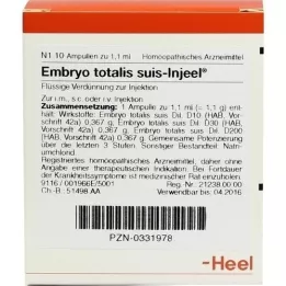 EMBRYO totalis suis ampoules Injeel, 10 pc