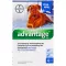 ADVANTAGE 400 pipettes de solution pour chiens à partir de 25 kg, 1x4 pièces