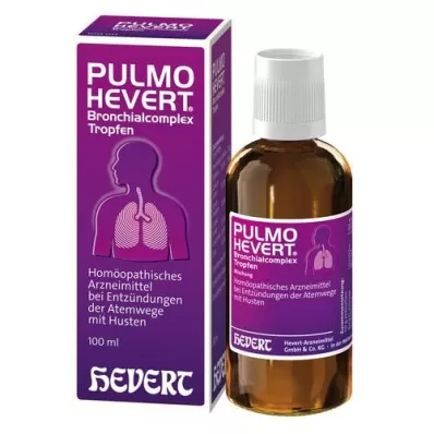 PULMO HEVERT Gouttes de complexe bronchique, 100 ml