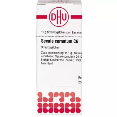 SECALE CORNUTUM C 6 globules, 10 g SECALE CORNUTUM C 6 globules, 10 g