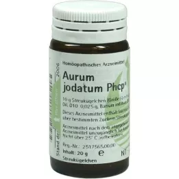 AURUM JODATUM PHCP Globules, 20 g