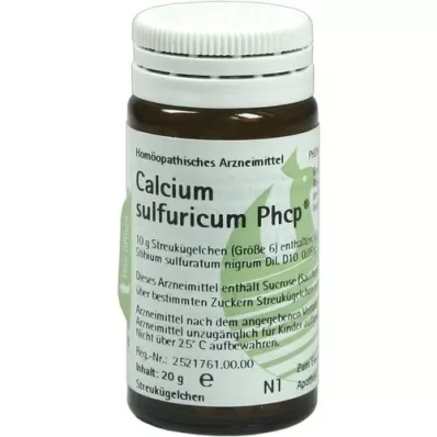 CALCIUM SULFURICUM PHCP Globules, 20 g CALCIUM SULFURICUM PHCP Globules, 20 g