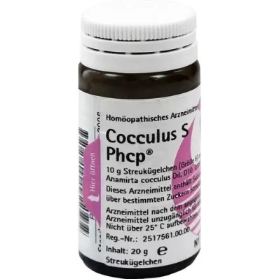 COCCULUS Globules S Phcp, 20 g