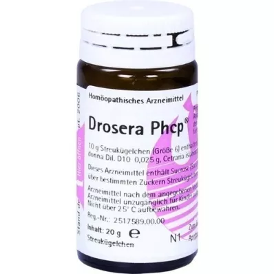 DROSERA PHCP Globules, 20 g DROSERA PHCP Globules, 20 g