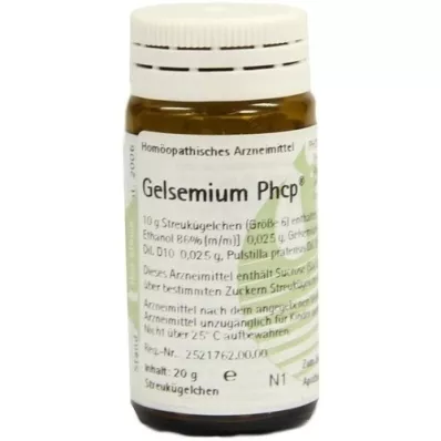 GELSEMIUM PHCP Globules, 20 g