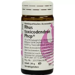 RHUS TOXICODENDRON PHCP Globules, 20 g