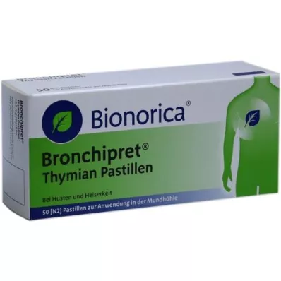 BRONCHIPRET Pastilles de thym, 50 pc BRONCHIPRET Pastilles de thym, 50 pc