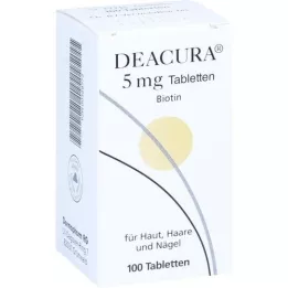 DEACURA comprimés de 5 mg, 100 pc