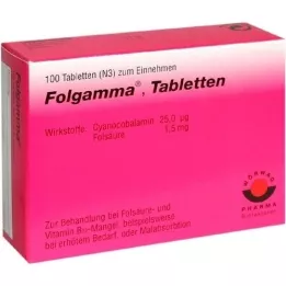 FOLGAMMA Comprimés, 100 pc