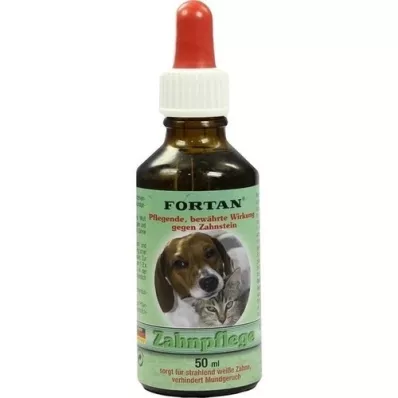 FORTAN Produit de soins dentaires vétérinaire, 50 ml