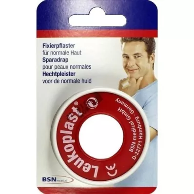 LEUKOPLAST Carte blister 1,25 cm x 5 m, 1 pce