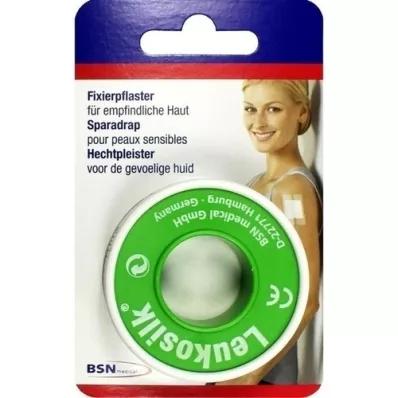 LEUKOSILK Carte blister 1,25 cm x 5 m, 1 pce