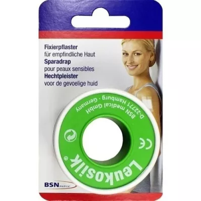 LEUKOSILK Carte blister 2,5 cm x 5 m, 1 pce