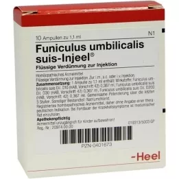 FUNICULUS UMBILICALIS Suis Injeel Ampoules, 10 pc