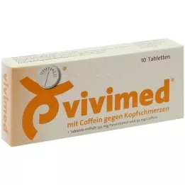 VIVIMED avec caféine pour comprimés contre les maux de tête, 10 pc