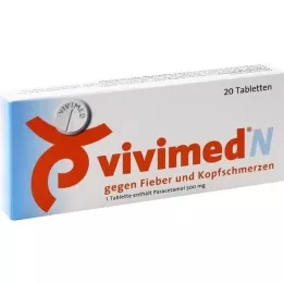 VIVIMED N contre les comprimés de fièvre et de maux de tête, 20 pc