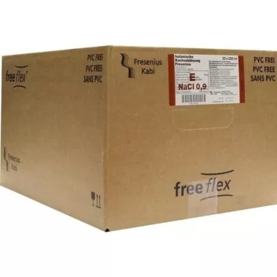 ISOTONISCHE Solution saline Fresenius freeflex, 30X250 ml