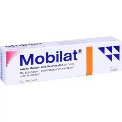 MOBILAT Pommade intense muscles et articulations crème 3%, 100 g