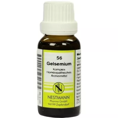GELSEMIUM KOMPLEX Dilution n°56, 20 ml