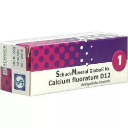 SCHUCKMINERAL Globules 1 Calcium fluoratum D12, 7,5 g
