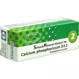 SCHUCKMINERAL Globules 2 Calcium phosphoricum D 12, 7,5 g