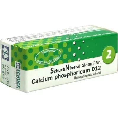 SCHUCKMINERAL Globules 2 Calcium phosphoricum D 12, 7,5 g SCHUCKMINERAL Globules 2 Calcium phosphoricum D 12, 7,5 g