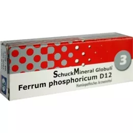 SCHUCKMINERAL Globules 3 Ferrum phosphoricum D12, 7,5 g