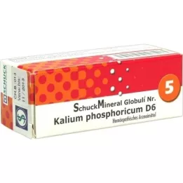 SCHUCKMINERAL Globules 5 Kalium phosphoricum D6, 7,5 g