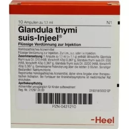 GLANDULA THYMI Suis Injeel Ampoules, 10 pc