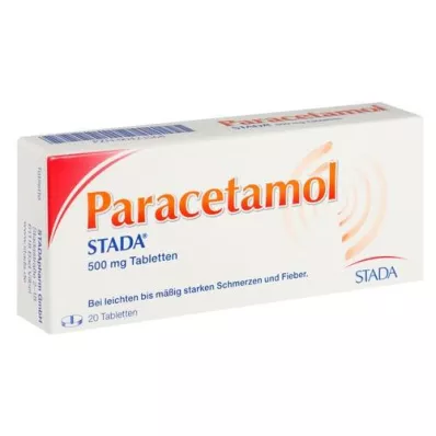 PARACETAMOL STADA Comprimés de 500 mg, 20 pc