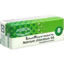 SCHUCKMINERAL Globules 8 chloratum de sodium D6, 7,5 g