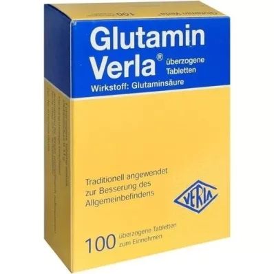 GLUTAMIN VERLA comprimés enrobés, 100 pc