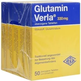 GLUTAMIN VERLA comprimés enrobés, 250 pc