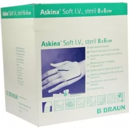 ASKINA I.V. douce pansement 6x8 cm, 50 pc