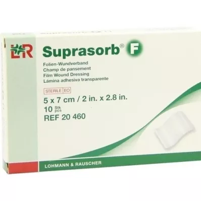SUPRASORB F Pansement en feuille 5x7 cm stérile, 10 pc