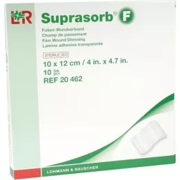 SUPRASORB F Pansement en feuille 10x12 cm stérile, 10 pc