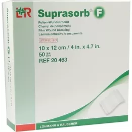 SUPRASORB F Pansement en feuille 10x12 cm stérile, 50 pc
