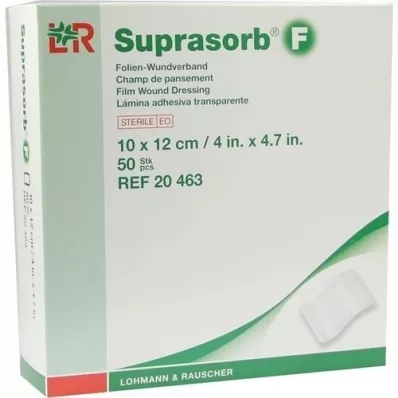 SUPRASORB F Pansement en feuille 10x12 cm stérile, 50 pc SUPRASORB F Pansement en feuille 10x12 cm stérile, 50 pc