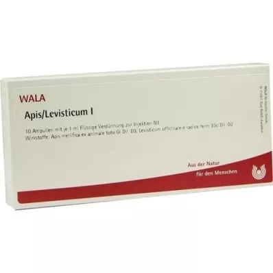 APIS/LEVISTICUM Ampoules I, 10X1 ml