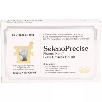 SELENOPRECISE 100 μg Pharma Nord dragées, 60 pc SELENOPRECISE 100 μg Pharma Nord dragées, 60 pc
